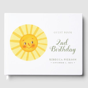 Happy Cute Sun Guest Book