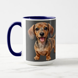 Happy Dachshund Puppy Mug