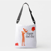 Happy Dad Day Mug – Father & Child Silhouette Gift
