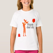 Happy Dad Day Mug – Father & Child Silhouette Gift