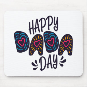 Happy Dada Day Happy Father's Day Mouse Pad