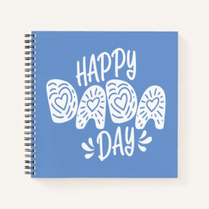 Happy Dada Day Happy Father's Day   Notebook