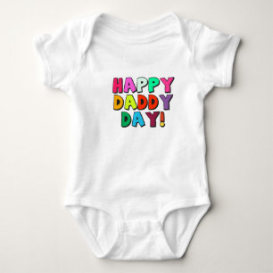 Happy Daddy Day Baby Bodysuit