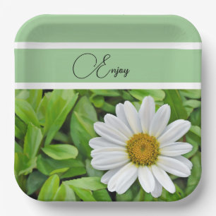 Happy Daisy - Paper Plate