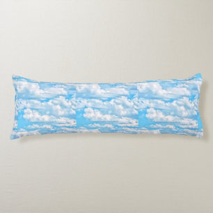 Happy Dancing Sunny Clouds Decor Body Cushion