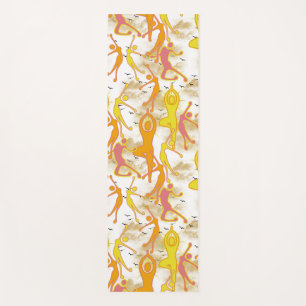 Happy Dancing Yoga Girls Mat