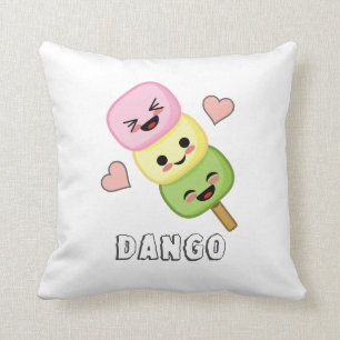 Happy Dango Dumplings Cushion