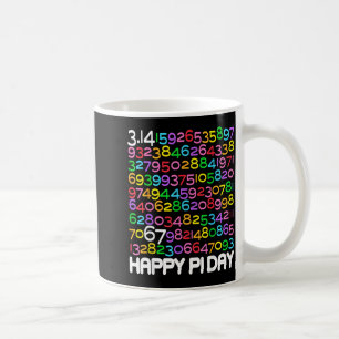 Happy day 3.14 math lover 67 math teacher kids coffee mug