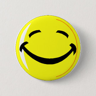 Happy Day 6 Cm Round Badge