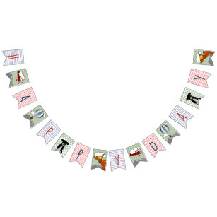 Happy Day Adventure Bunting Banner