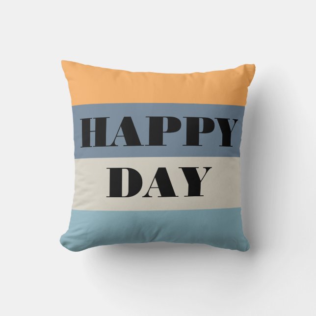 Happy Day Cushion (Front)