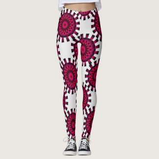 Happy day mandala leggings