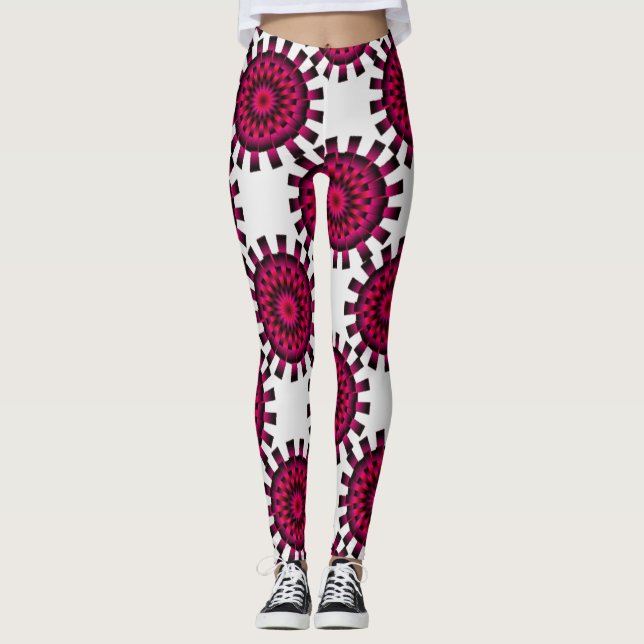 Happy day mandala leggings (Front)