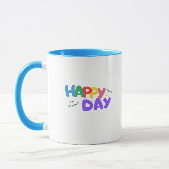  "Happy Day" Mug for Kids  (Left)