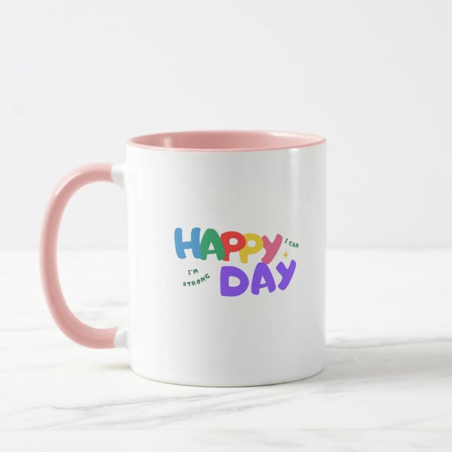  "Happy Day" Mug gift for Kids  (Left)