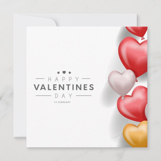 Happy day of love card (Front)