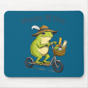 Happy day pie 3.14 frog scooter funny math teacher mouse mat