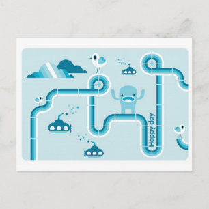 happy day postcard