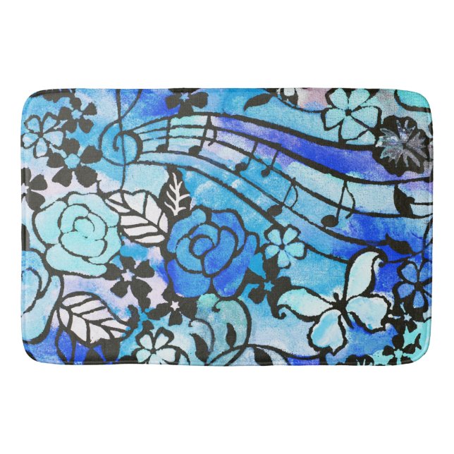 Happy Days are Here Again Bath Mat (Front)