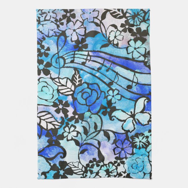 Happy Days are Here Again Tea Towel (Vertical)