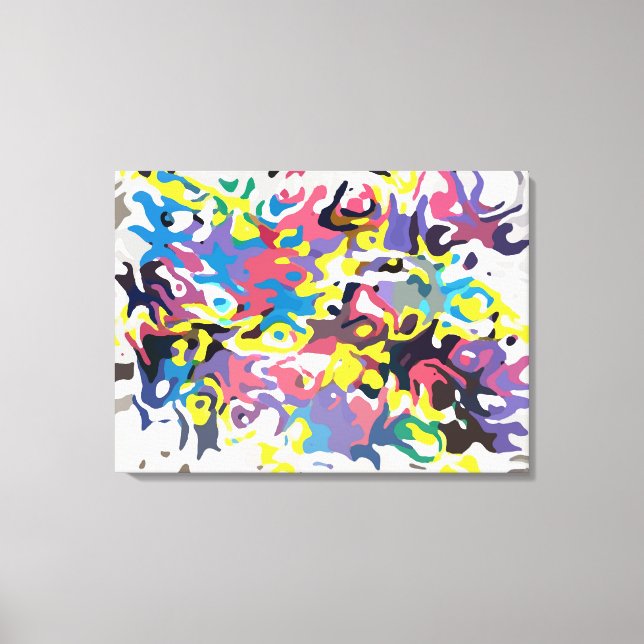 Happy Days art work by RRW Canvas Print (Front)