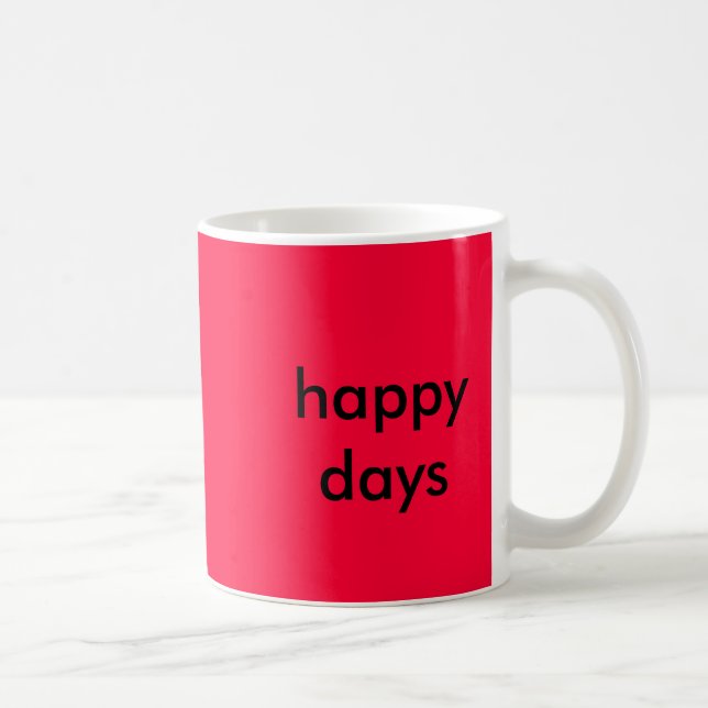 happy days coffee mug (Right)