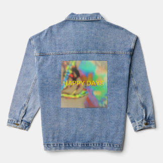 Happy days denim jacket