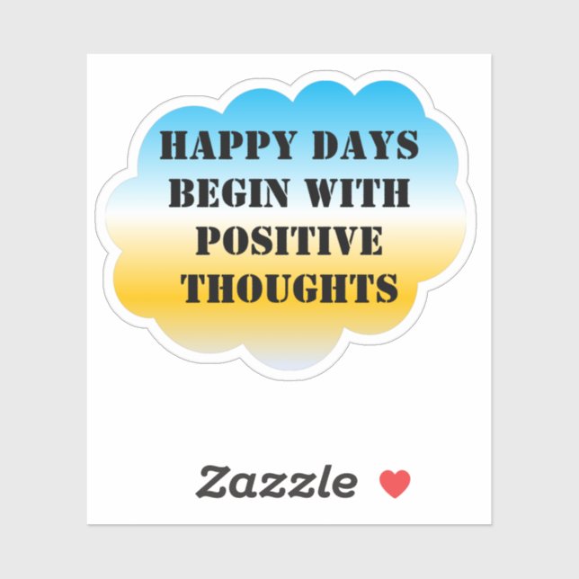 HAPPY DAYS Sticker (Sheet)