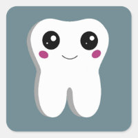 Happy Dental Tooth Cute Drawing 