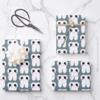 Happy Dental Tooth Smiling Cute Pattern