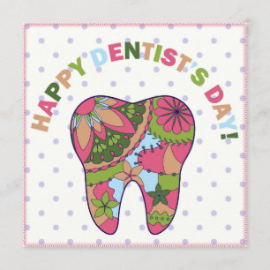 Happy dentists day card