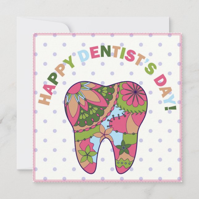 Happy dentists day card (Front)