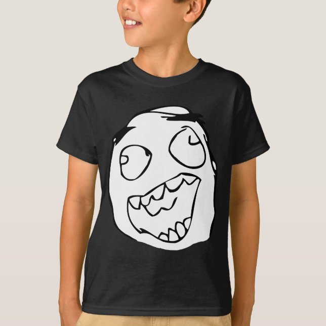 Happy derp -meme T-Shirt (Front)