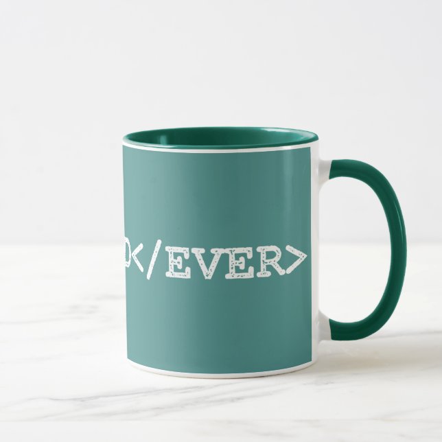 Happy Developer Fathers Day - Best Dad Ever Stamp Mug (Right)