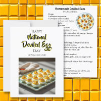 Happy Deviled Egg Day | November 2nd