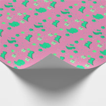 Happy Dinomight Birthday green pink