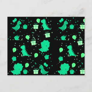 Happy Dinomight Birthday  Postcard