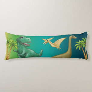 Happy Dinosaur friends Body Cushion