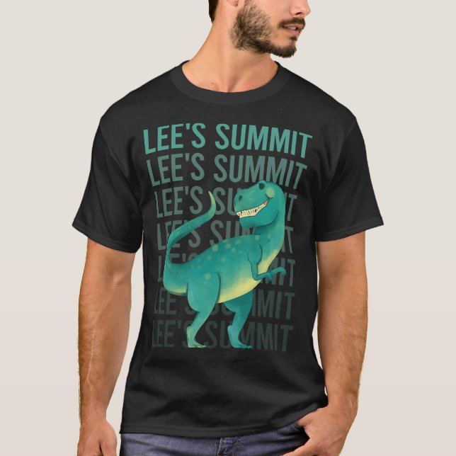 Happy Dinosaur Lee's Summit T-Shirt (Front)