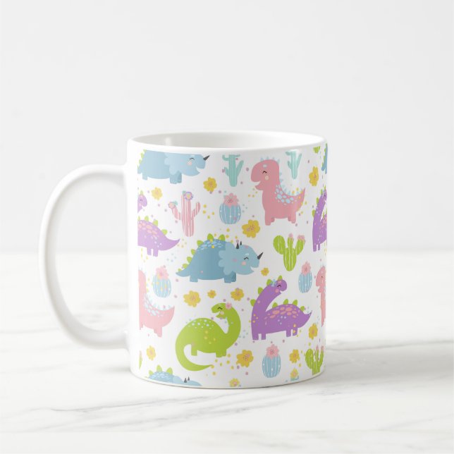 Happy Dinosaur Mug (Left)