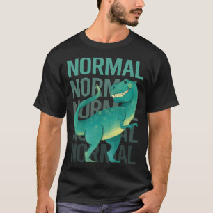 Happy Dinosaur Normal T-Shirt