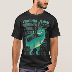 Happy Dinosaur Virginia Beach T-Shirt
