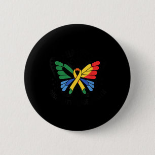 Happy Disabled Pride Month Awareness Disability Pr 6 Cm Round Badge