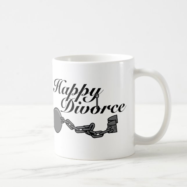 Happy Divorce! Coffee Mug (Right)
