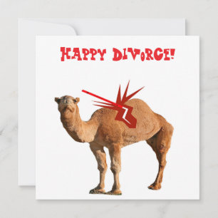Happy Divorce Note Card