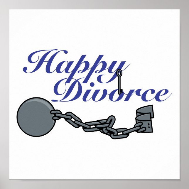 Happy Divorce Poster (Front)