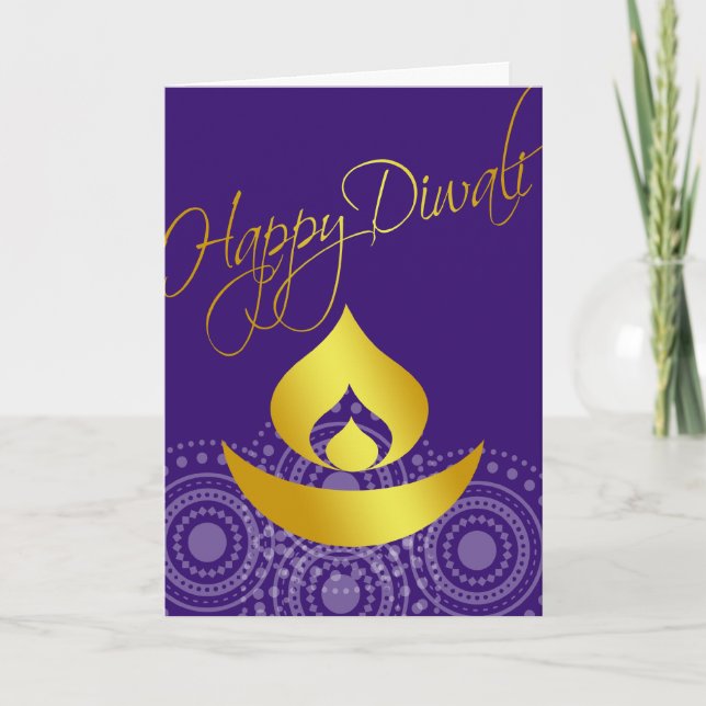 Happy Diwali Card (Front)