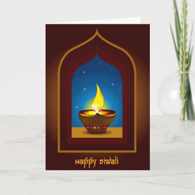 Happy Diwali Card (Front)