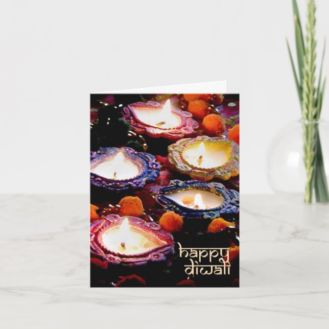 Happy Diwali Card (Front)