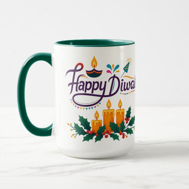 Happy Diwali Coffee Mug (Left)